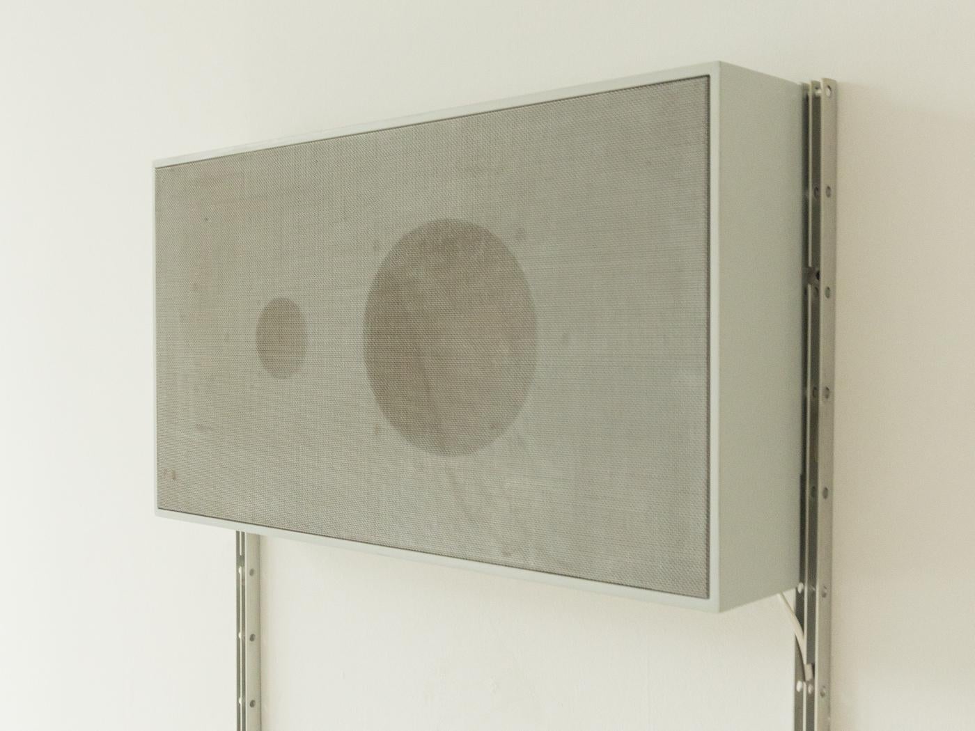 Wall-mounted audio system Dieter Rams, Braun 3