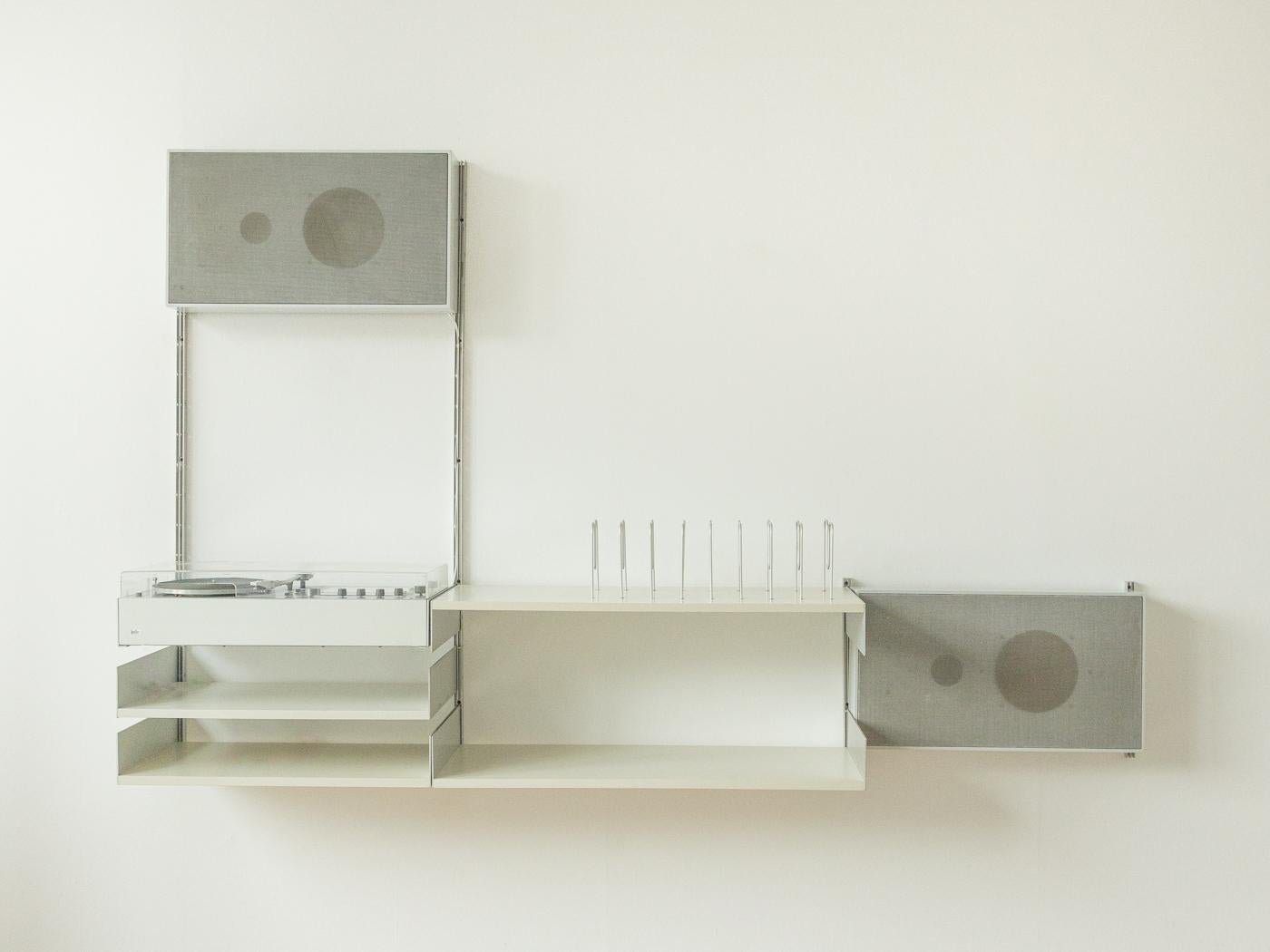German Wall-mounted audio system Dieter Rams, Braun