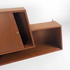 Wall-Mounted Bar Cabinet Designed by Eugenio Escudero