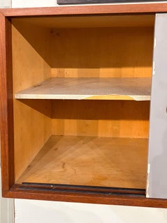 Wall-mounted bookcase module by Finn Juhl, Scandinavian design