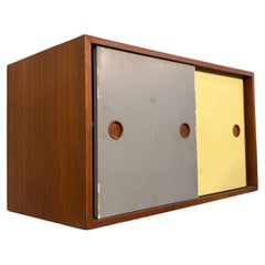 Wall-mounted bookcase module by Finn Juhl, Scandinavian design