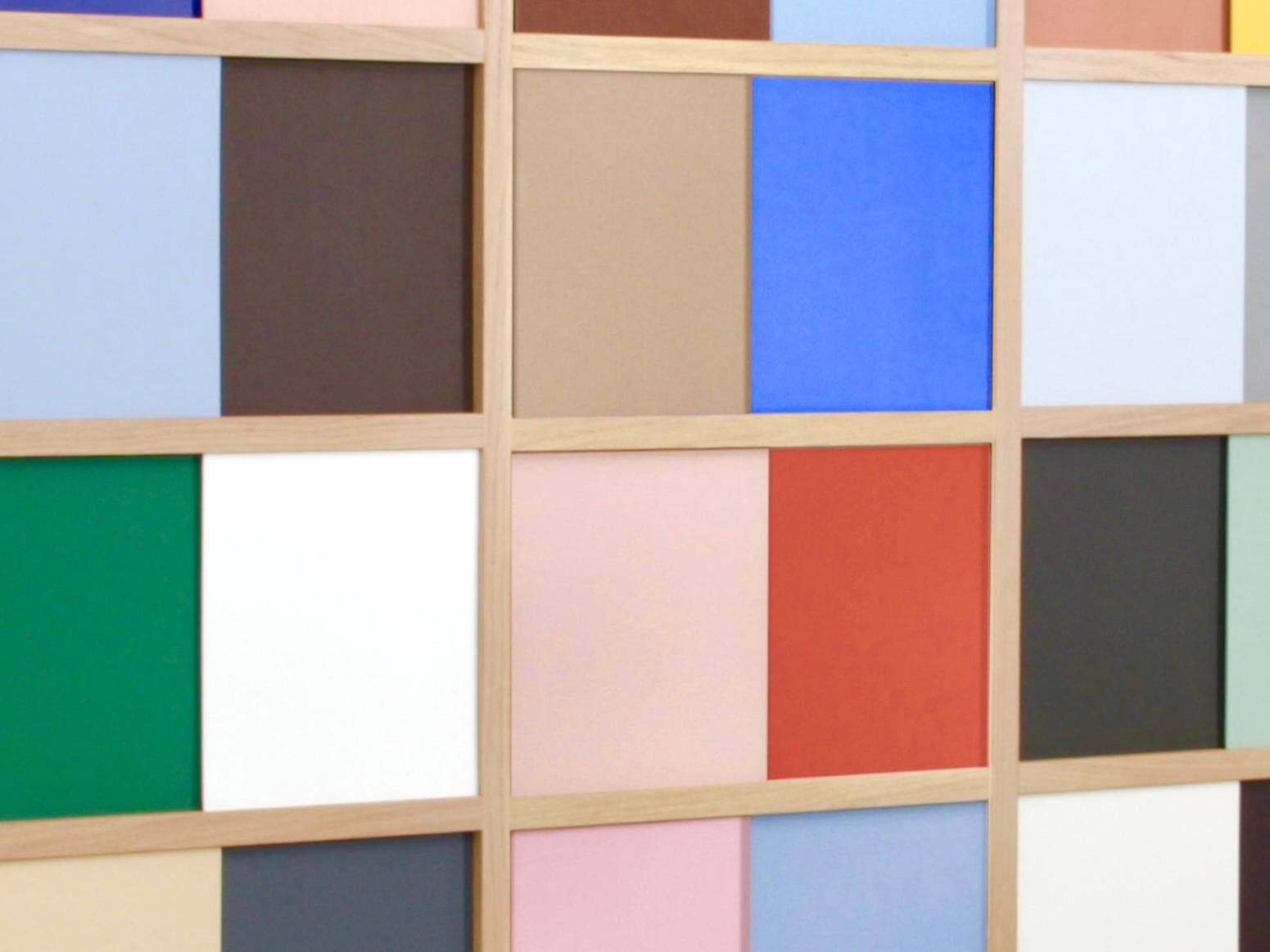 Wall-mounted bookshelf model Cache-Cache polychrome limited edition For Sale 7