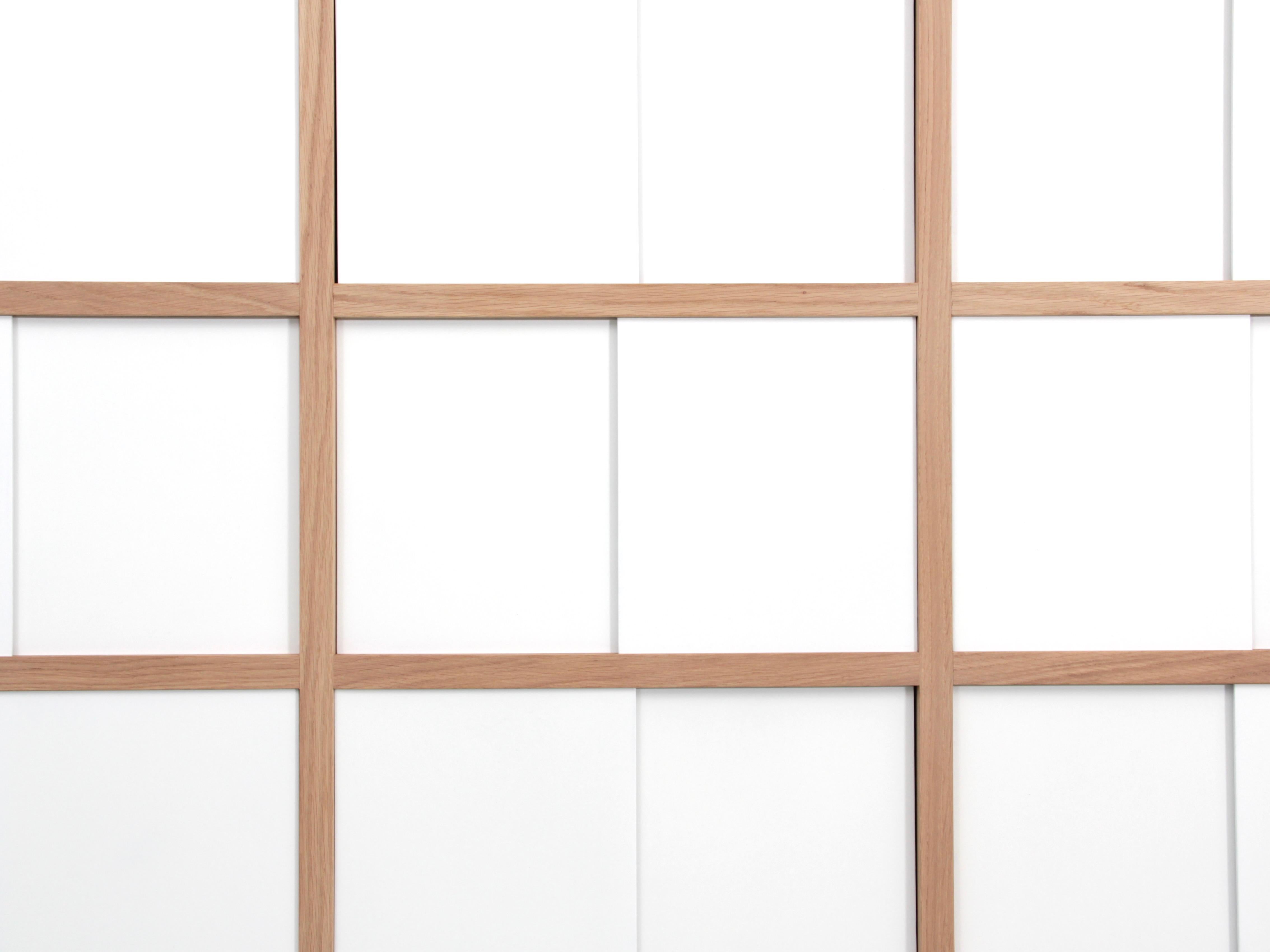 Contemporary Wall-mounted bookshelf model Cache-Cache white For Sale