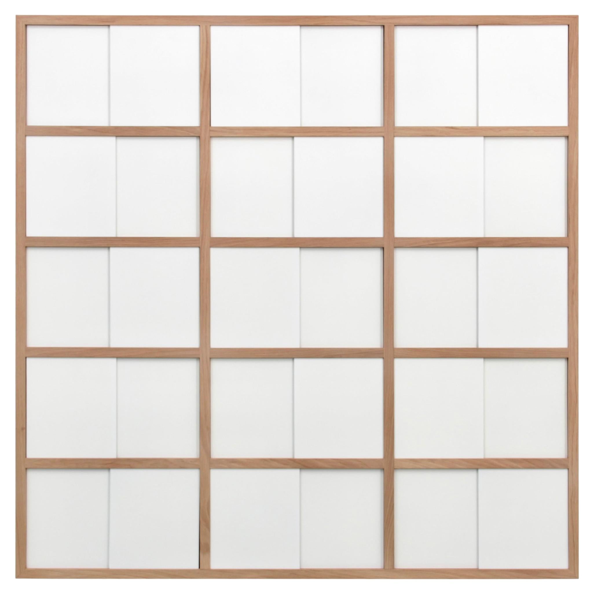 Wall-mounted bookshelf model Cache-Cache white