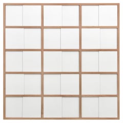 Wall-mounted bookshelf model Cache-Cache white