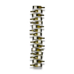 Wall-mounted bottle holder Opinion Ciatti Ptolomeo Vino Wall H 150 - White