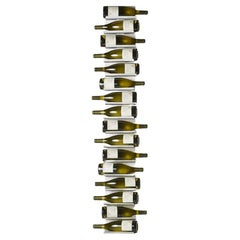 Wall-mounted bottle holder Opinion Ciatti Ptolomeo Vino Wall H 150 - White