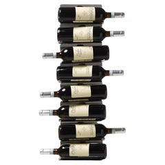 Wall-mounted bottle holder Opinion Ciatti Ptolomeo Vino Wall H 75 - Steel