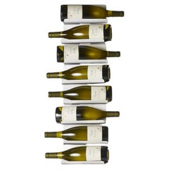 Wall-mounted bottle holder Opinion Ciatti Ptolomeo Vino Wall H 75 - White