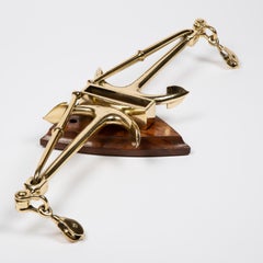 Wall Mounted Brass Tiller Yoke