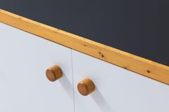 Wall Mounted Cabinet by Charlotte Perriand for 'Les Arcs', France, 1970s