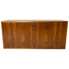 Wall-Mounted Cabinet in Rosewood of Danish Design from the 1960s