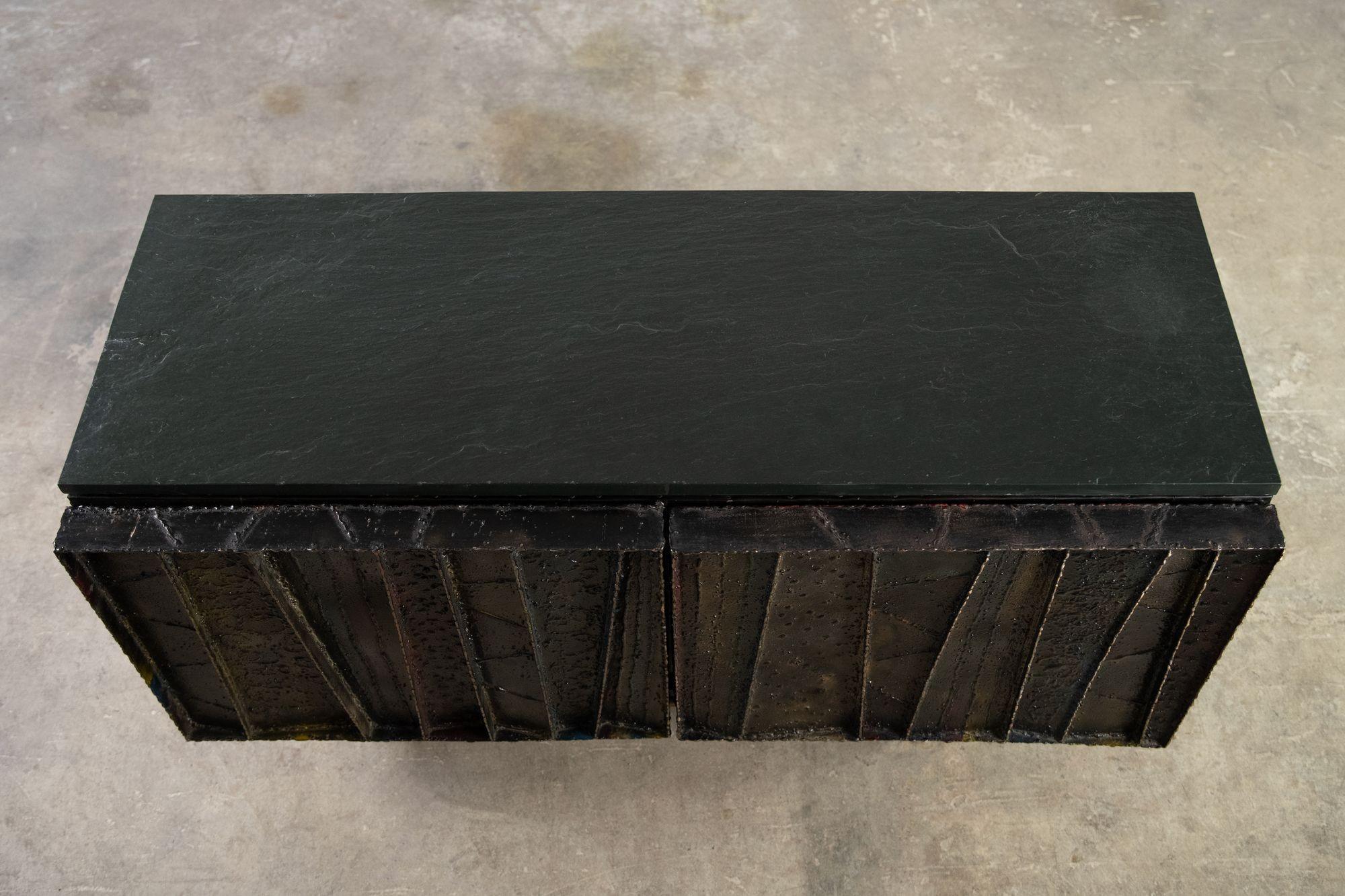 American Wall Mounted Cabinet Model PE-19 by Paul Evans