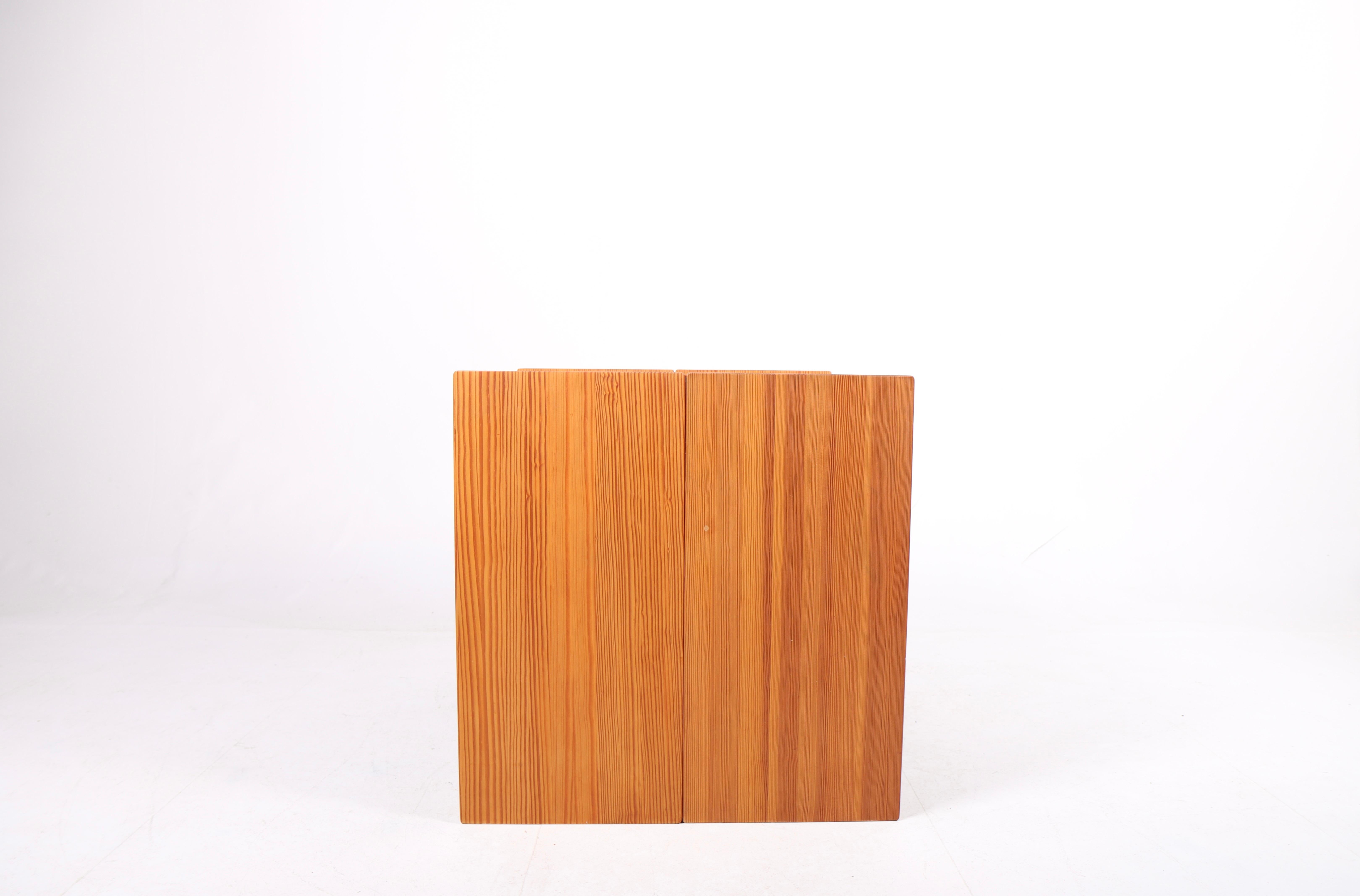 Wall-Mounted Cabinets Solid Pine by Bernt Petersen, 1970s 2