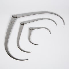 Wall Mounted Calipers from the Ross Optical Company London