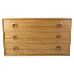 Wall-mounted Chest Of Drawers Made In Rosewood By Albert Hansen From 1960s
