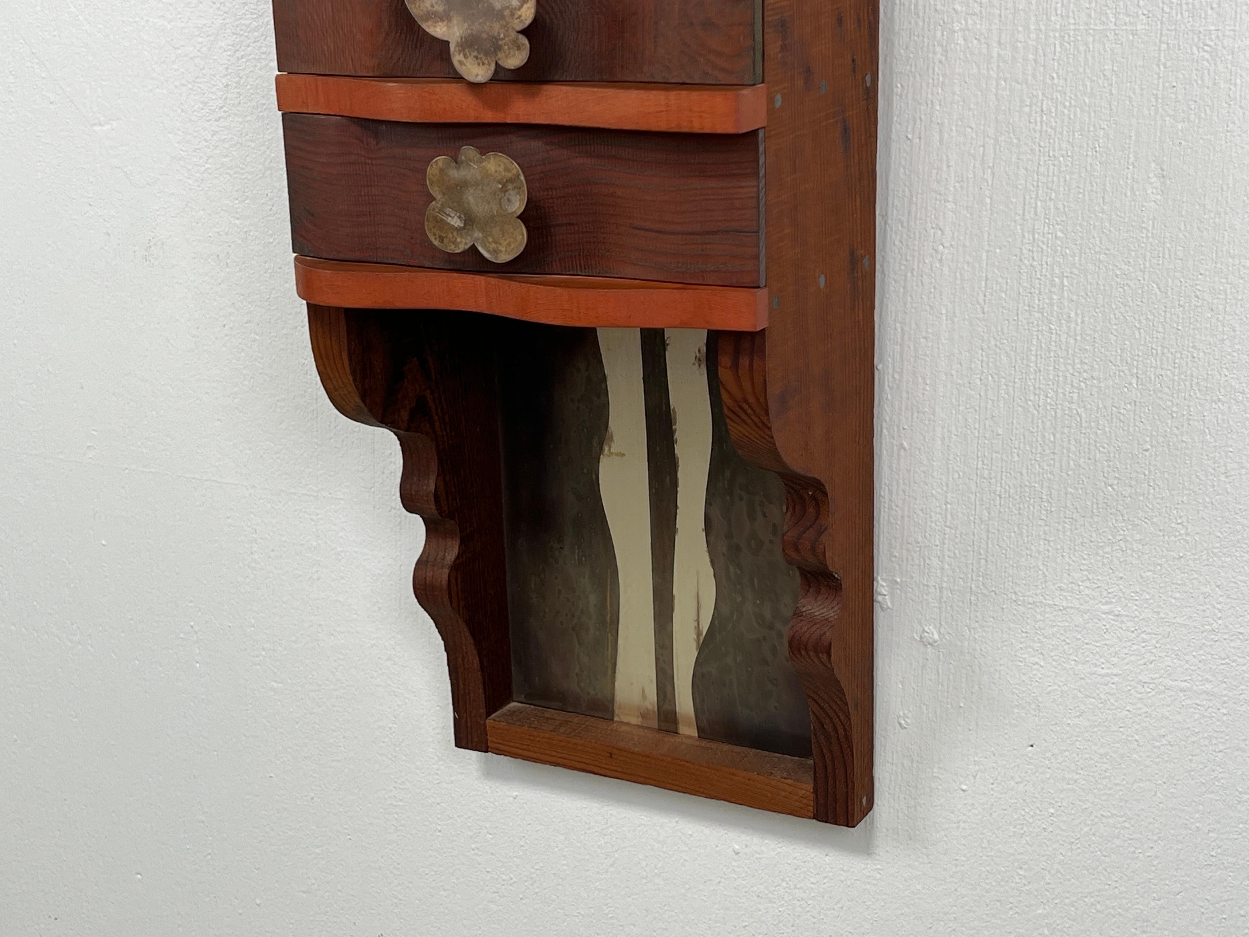 Wall-mounted Clock Cabinet by Garry Knox Bennett 1