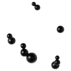 Wall-Mounted Coat Hooks Mogg BUBBLE - Black