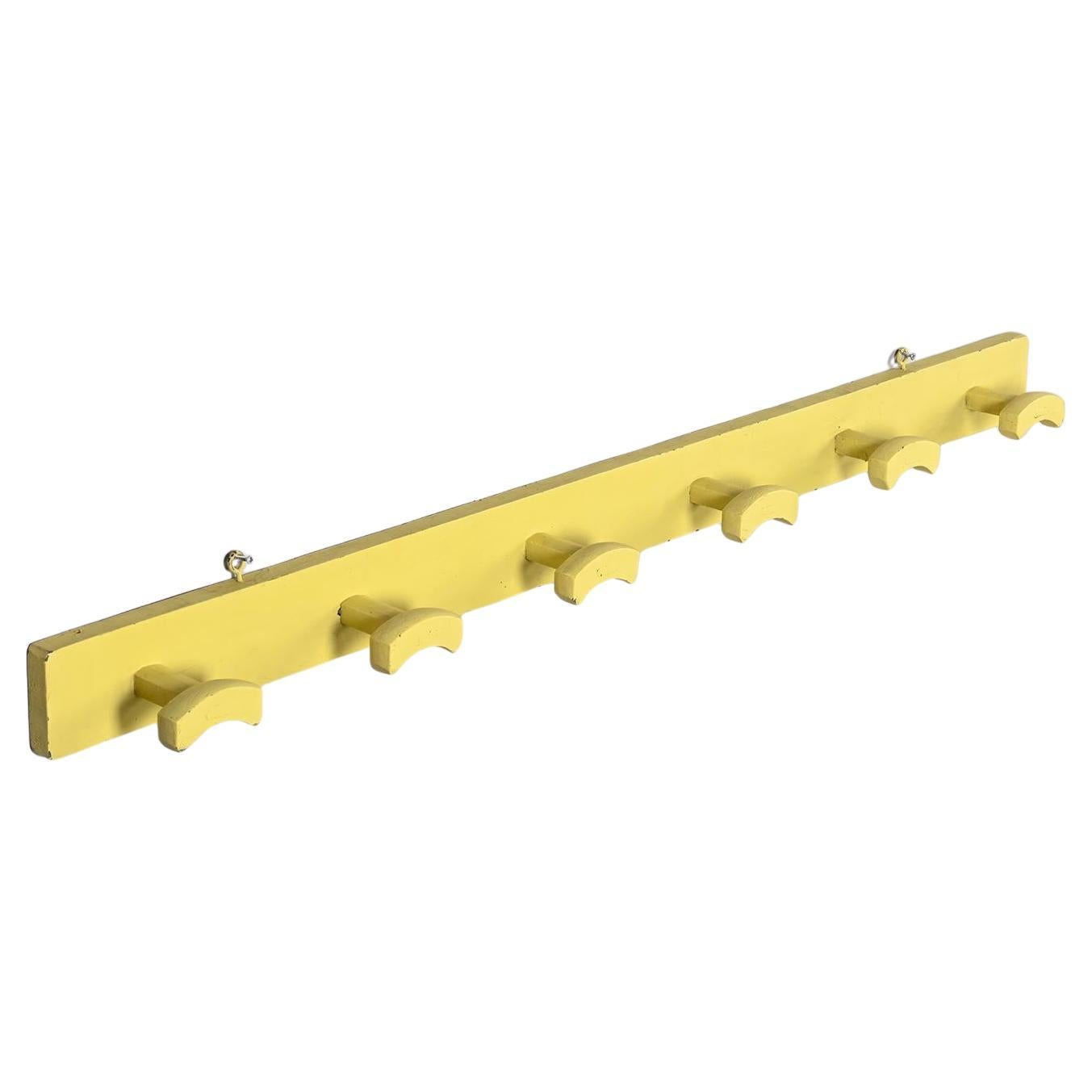 Wall-mounted coat rack from la Cité Radieuse circa 1952 For Sale