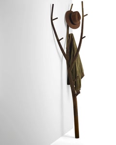 Wall-mounted coat rack /Wall hooks Opinion Ciatti Ramo design Marcantonio Corten