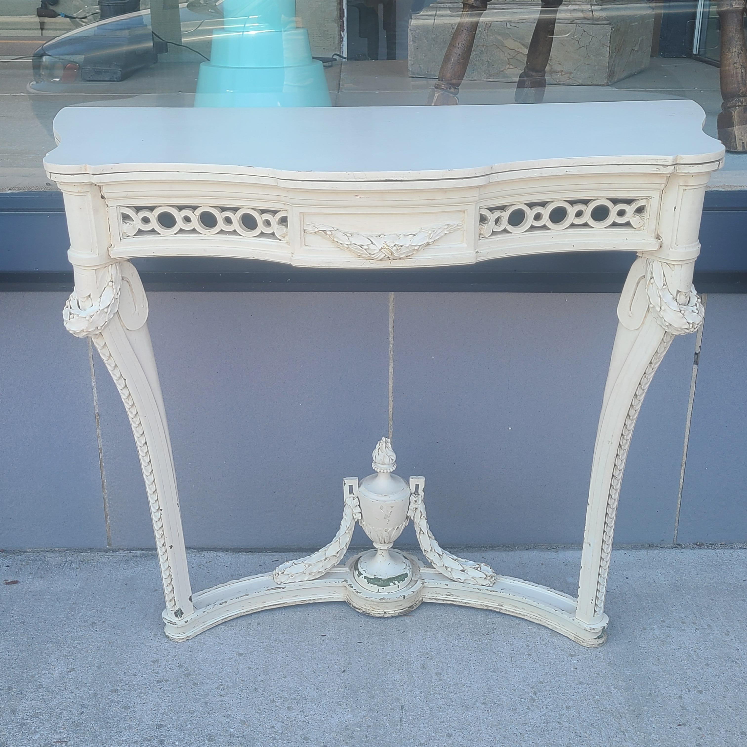 Wall Mounted Console Attributed to A. H. Davenport For Sale 4