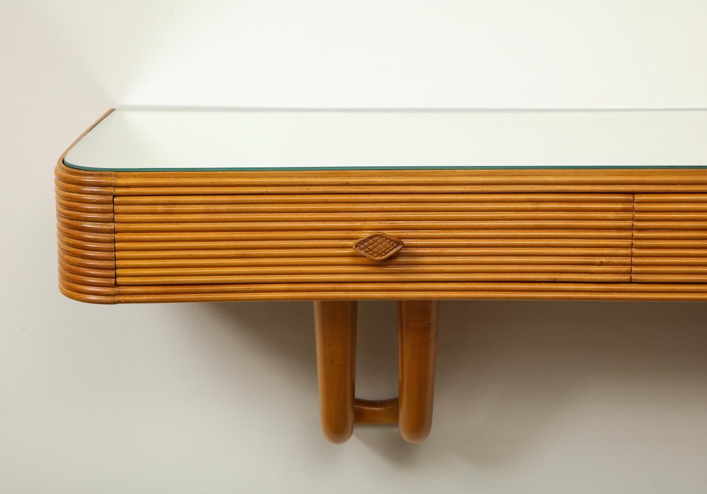 Mid-20th Century Wall Mounted Console by Osvaldo Borsani for ABV For Sale