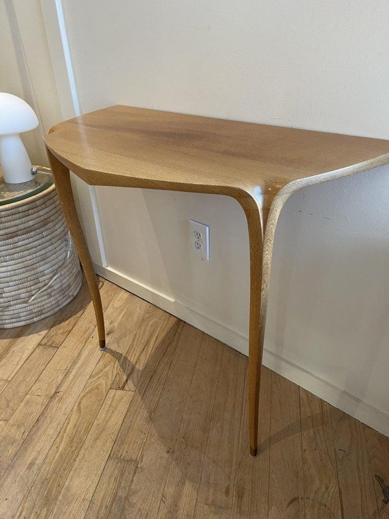 Late 20th Century Wall Mounted Console Table by American Studio Craftsman  David Ebner.  1998 For Sale