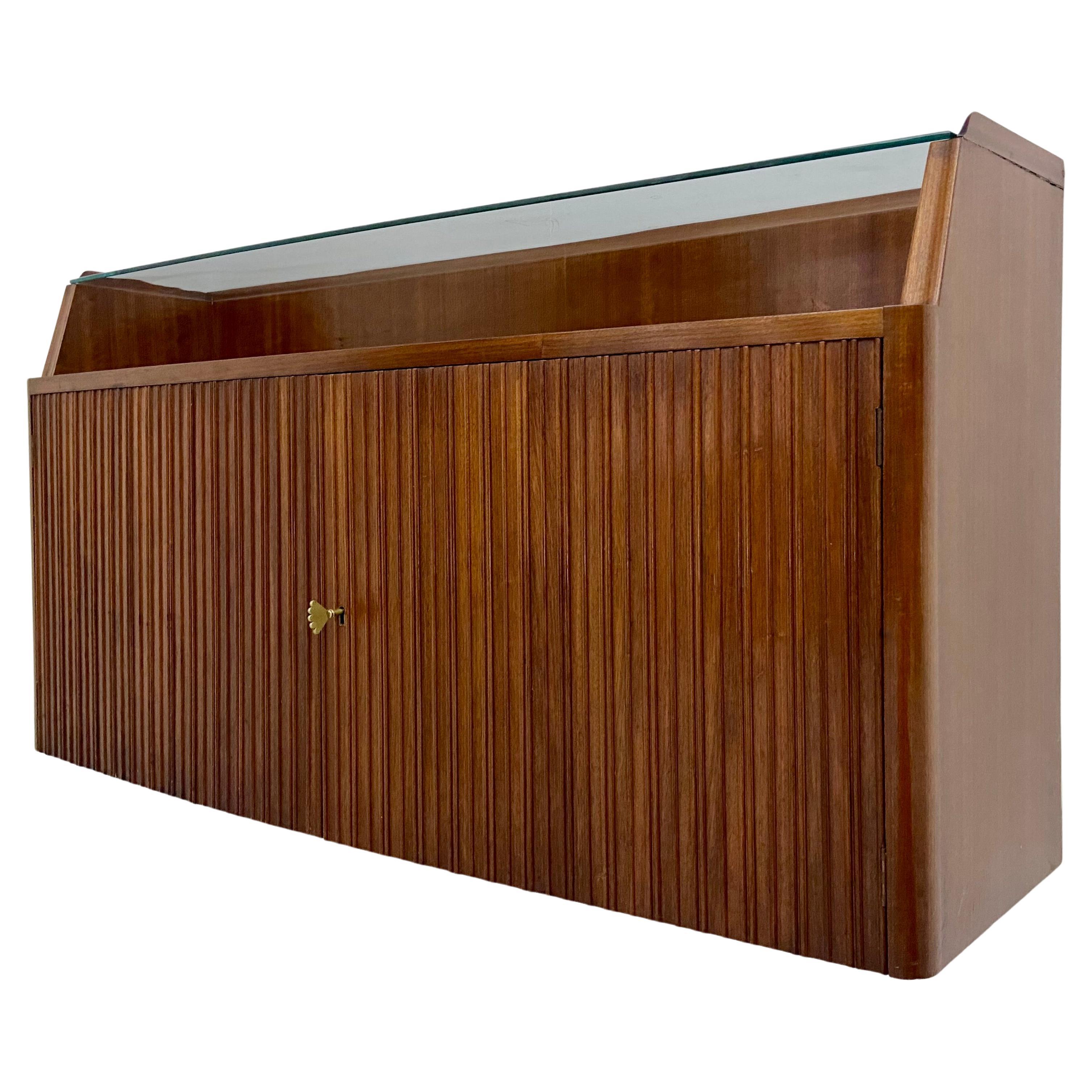Wall Mounted Credenza by Paolo Buffa for Serafino Arrighi, Italy, 1950's
