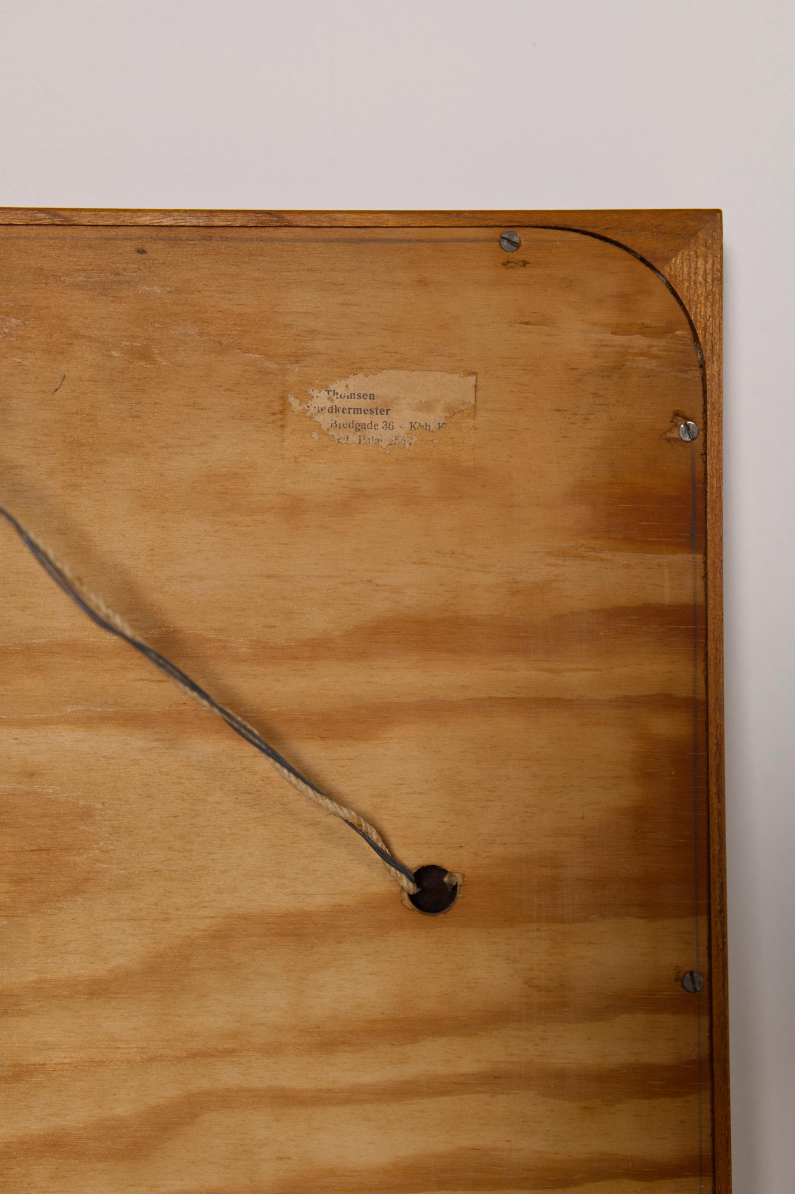 Set di scrivania / toletta e specchio a muro di Egon Bro Petersen, 1941 in vendita 4