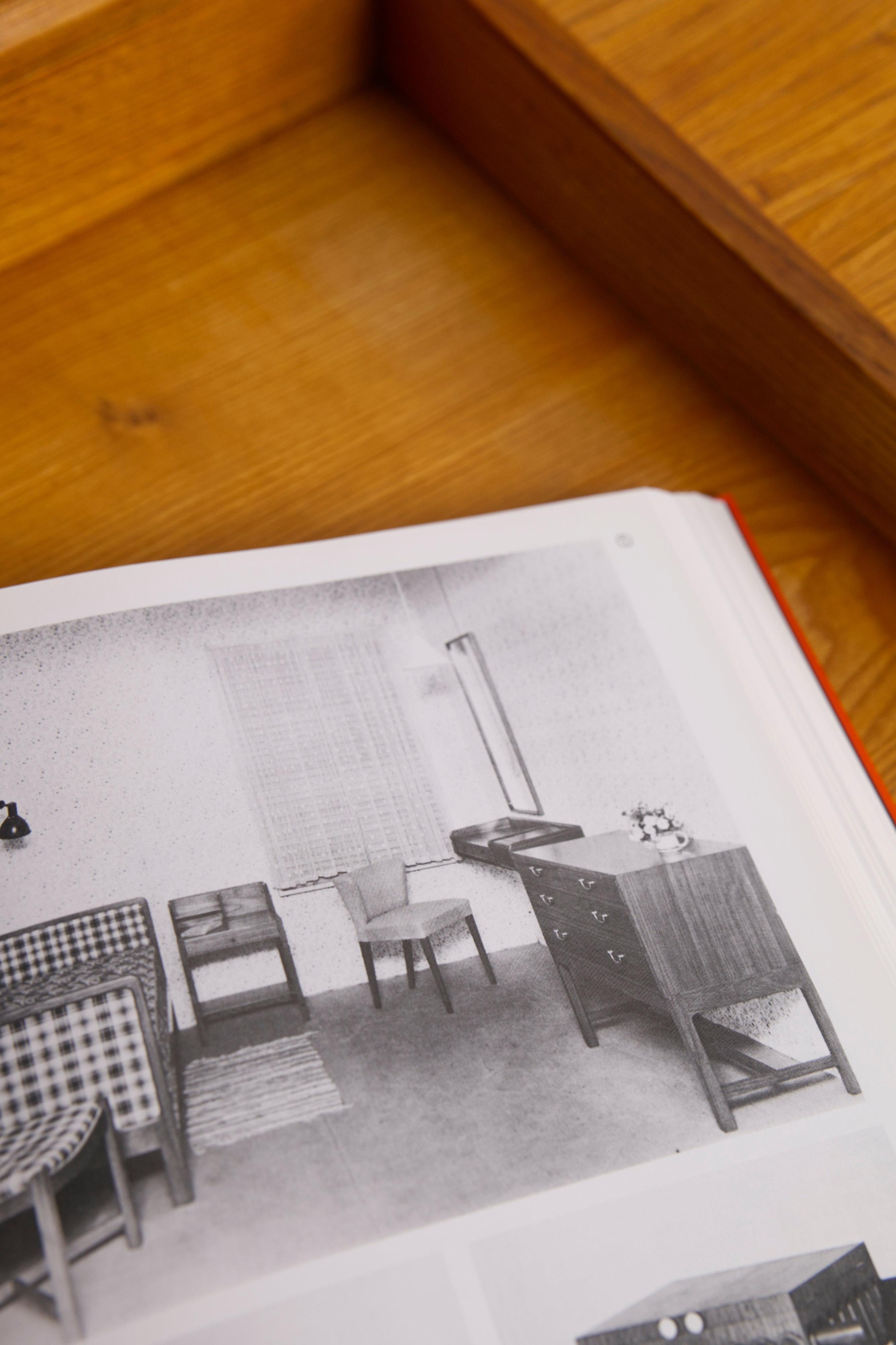 Frassino Set di scrivania / toletta e specchio a muro di Egon Bro Petersen, 1941 in vendita