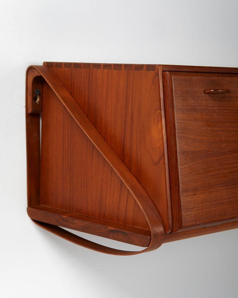 Wall Mounted Dressing Cabinet, Designed by Kristian S. Vedel for I. Christiansen 2