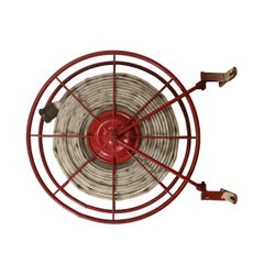 Wall-Mounted Fire Hose Reel