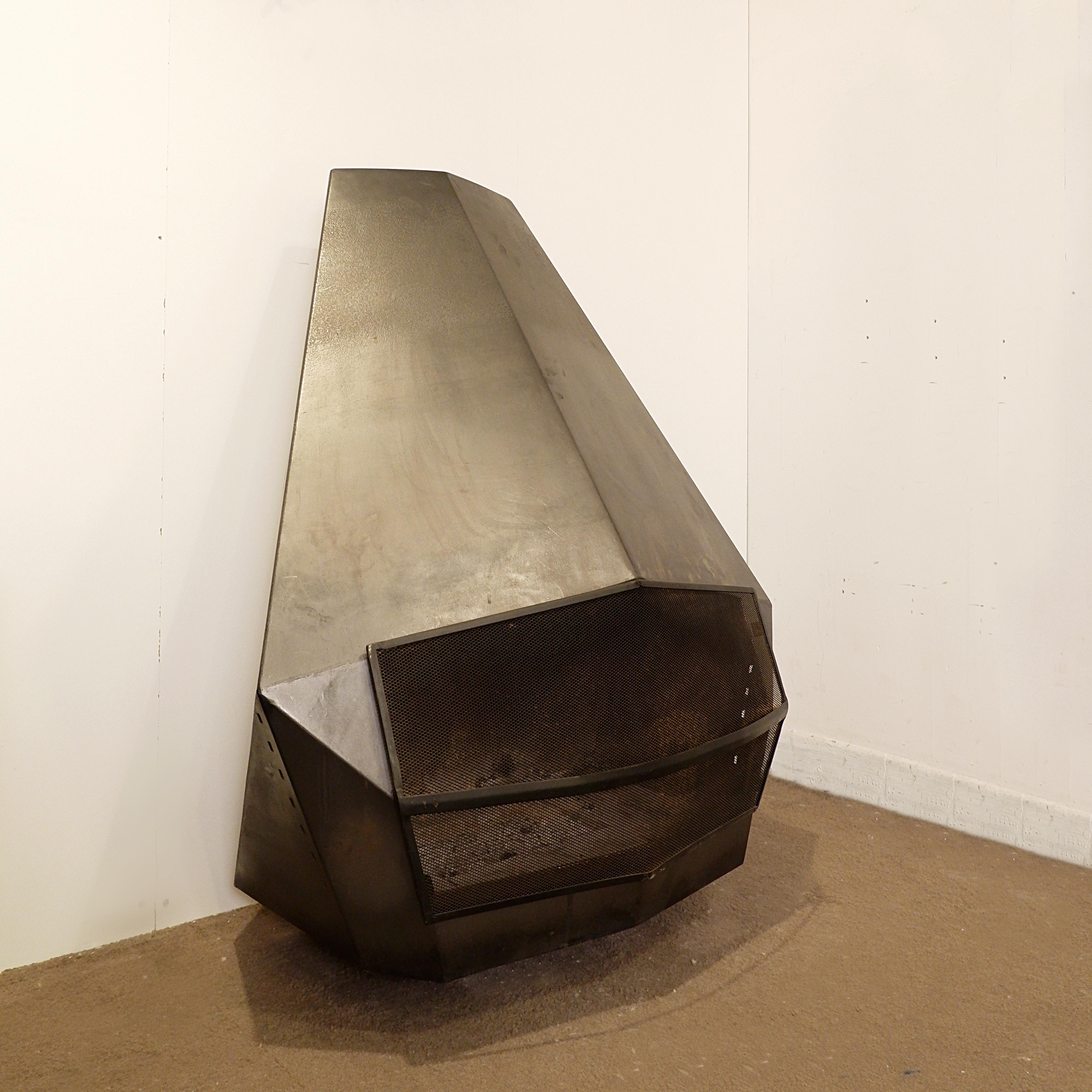 Wall-Mounted Fireplace by Don Bar, 1970s - Mod 5005 For Sale 2