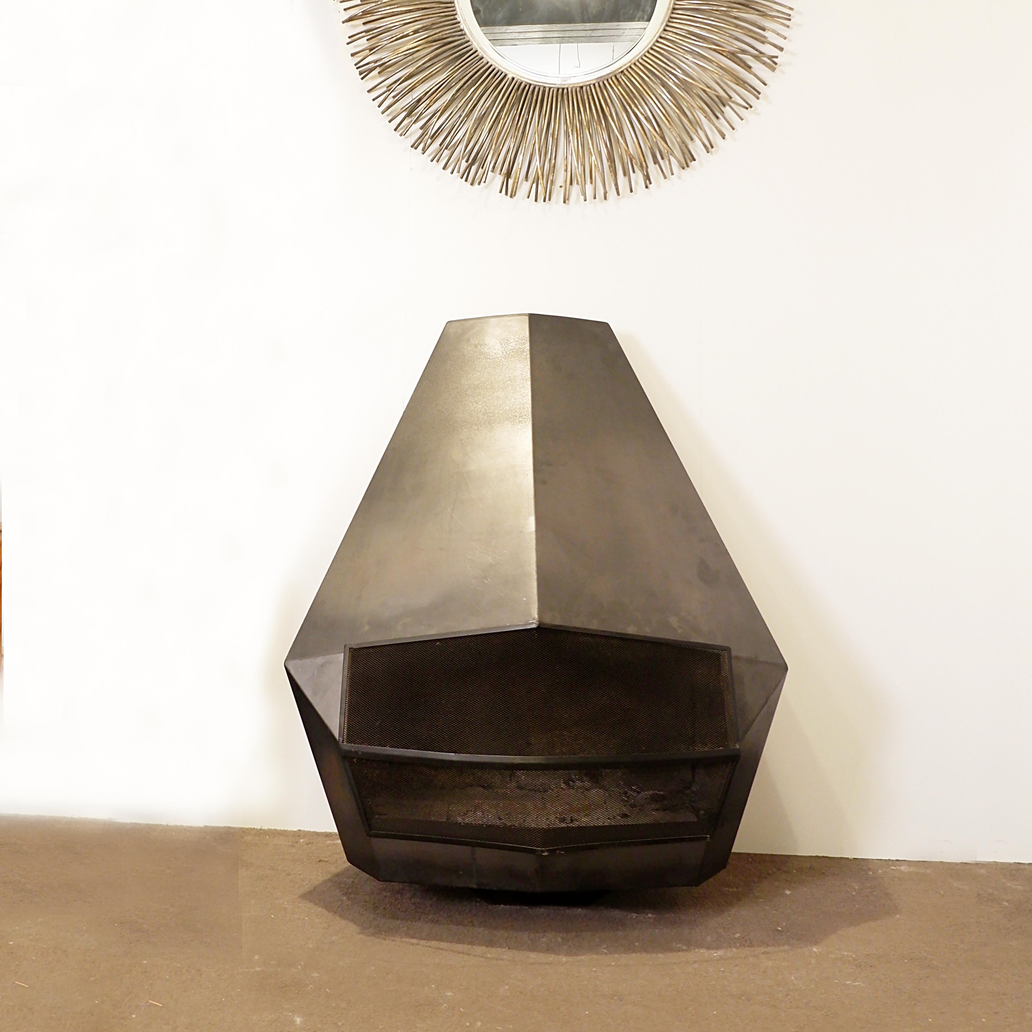 Wall-Mounted Fireplace by Don Bar, 1970s
Product details
Dimensions   D:  56 cm (22.05