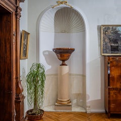 Wall-Mounted Flower Basket, 19th Century