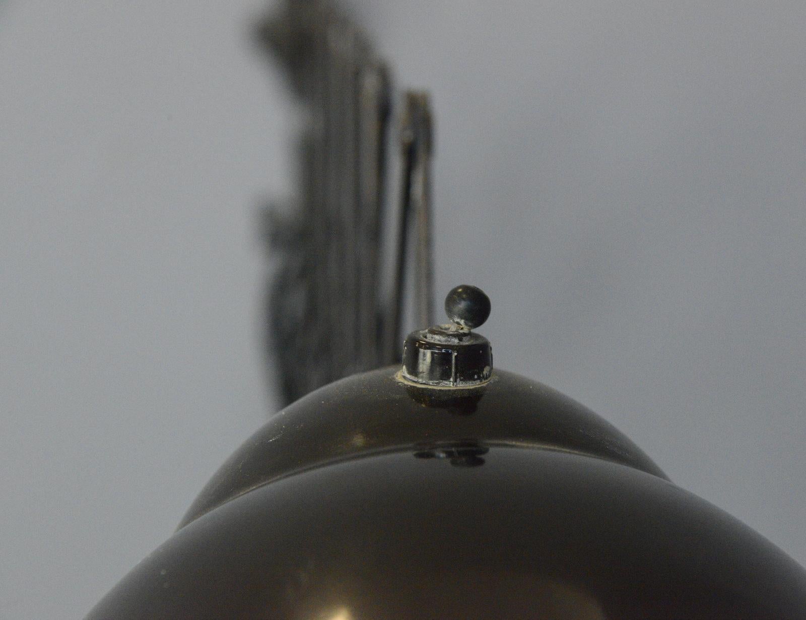 Bauhaus Wall Mounted German Scissor Lamp, circa 1920s