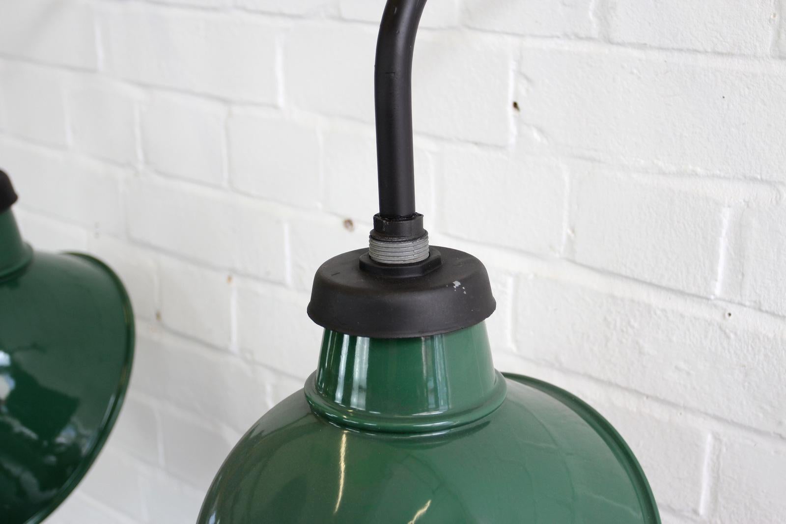 Mid-20th Century Wall-Mounted Industrial Lamps by Crossland, circa 1950s