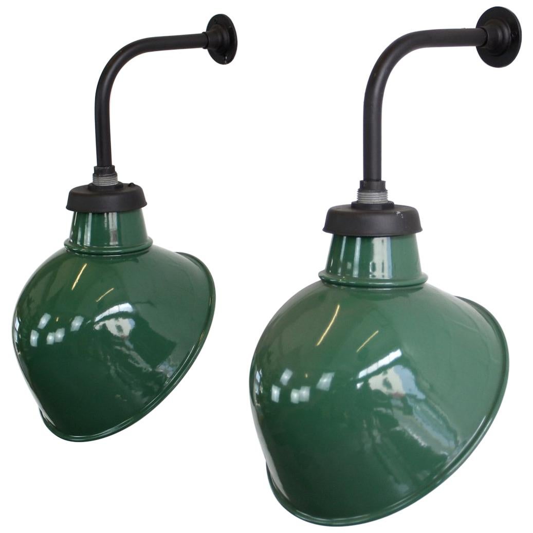 Wall-Mounted Industrial Lamps by Crossland, circa 1950s