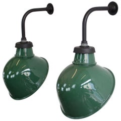 Vintage Wall-Mounted Industrial Lamps by Crossland, circa 1950s