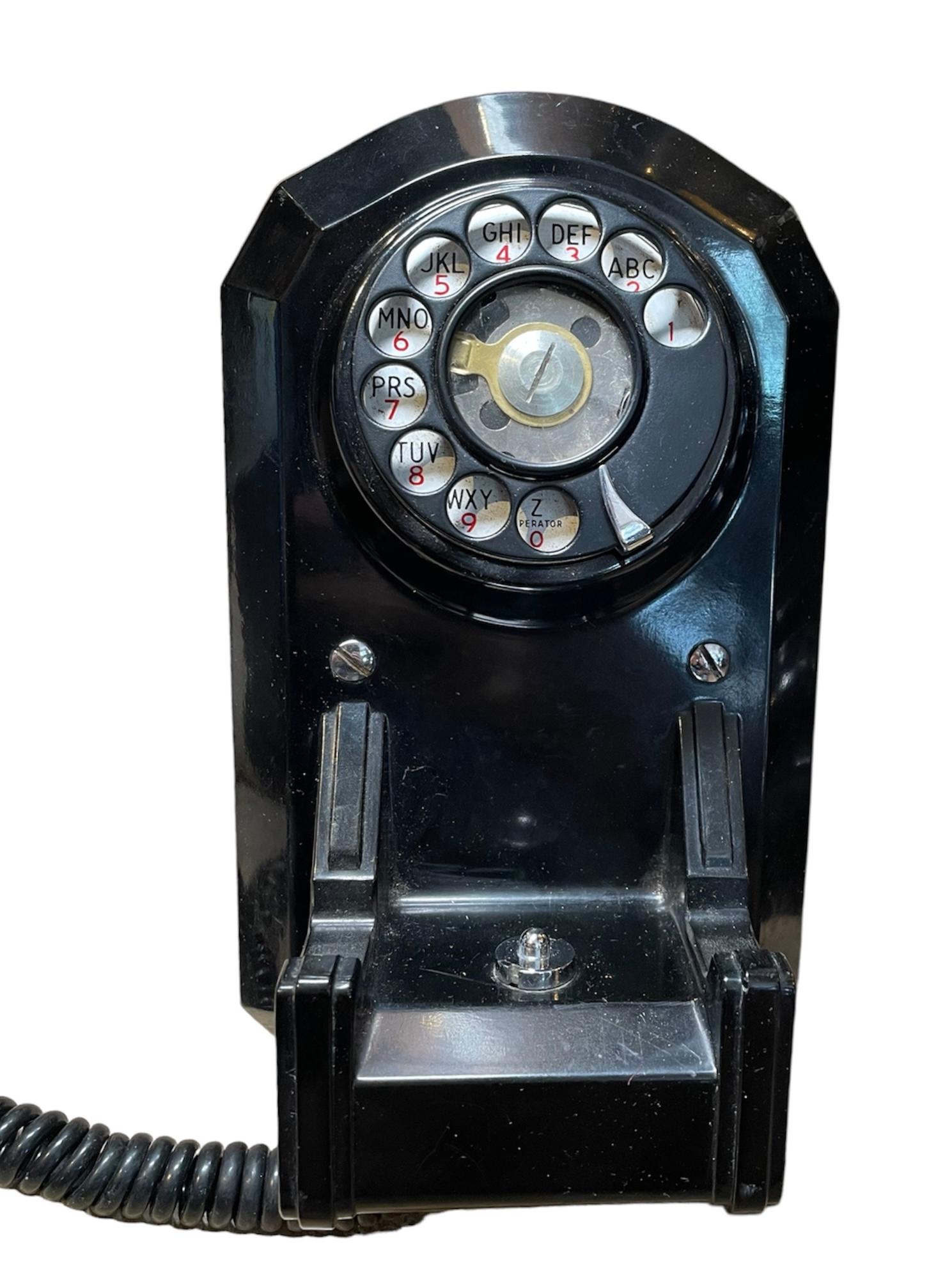 Wall Mounted L 5000 Rotary Bakelite Jukebox Telephone 4