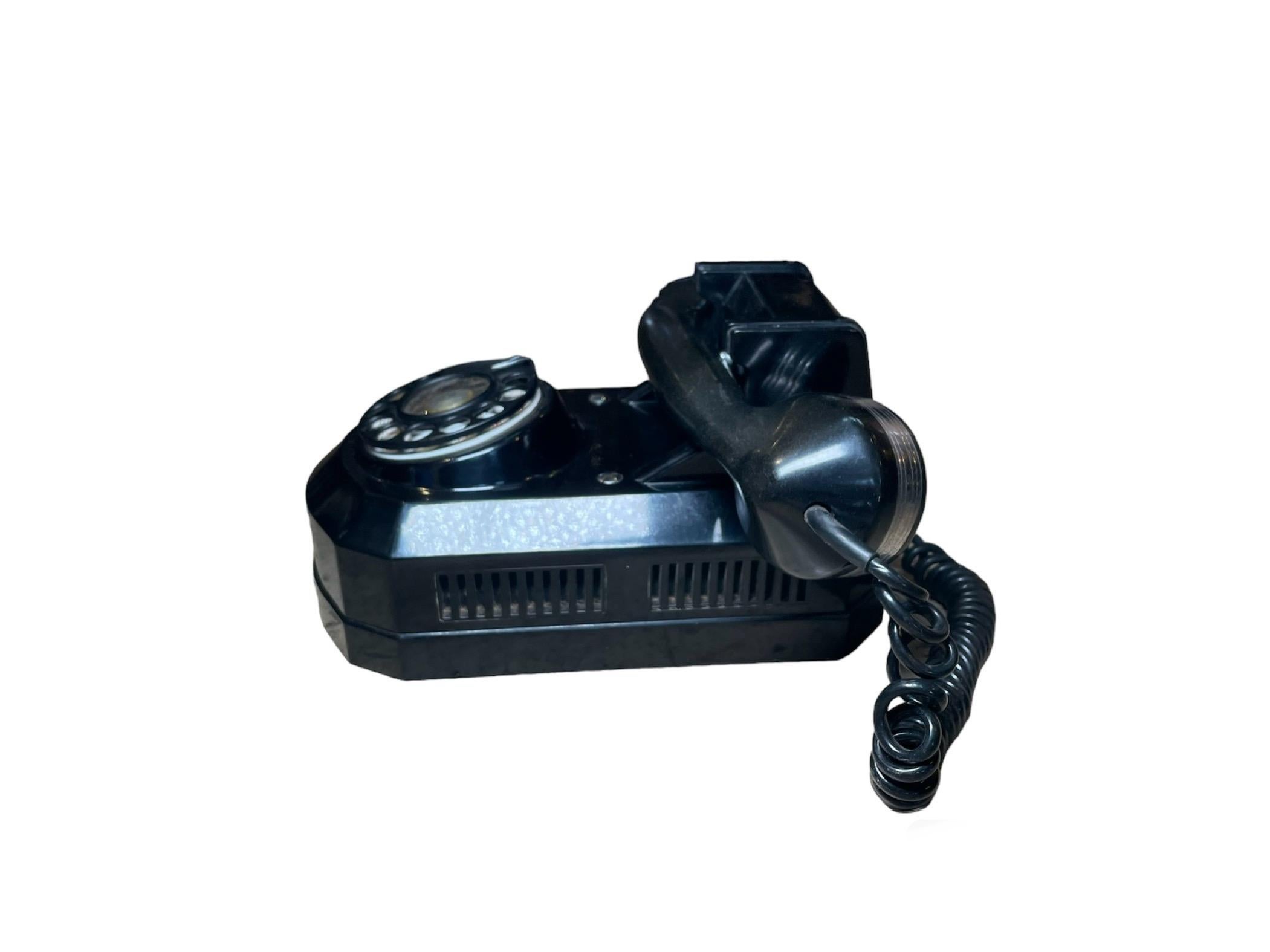 Wall Mounted L 5000 Rotary Bakelite Jukebox Telephone In Good Condition In Guaynabo, PR