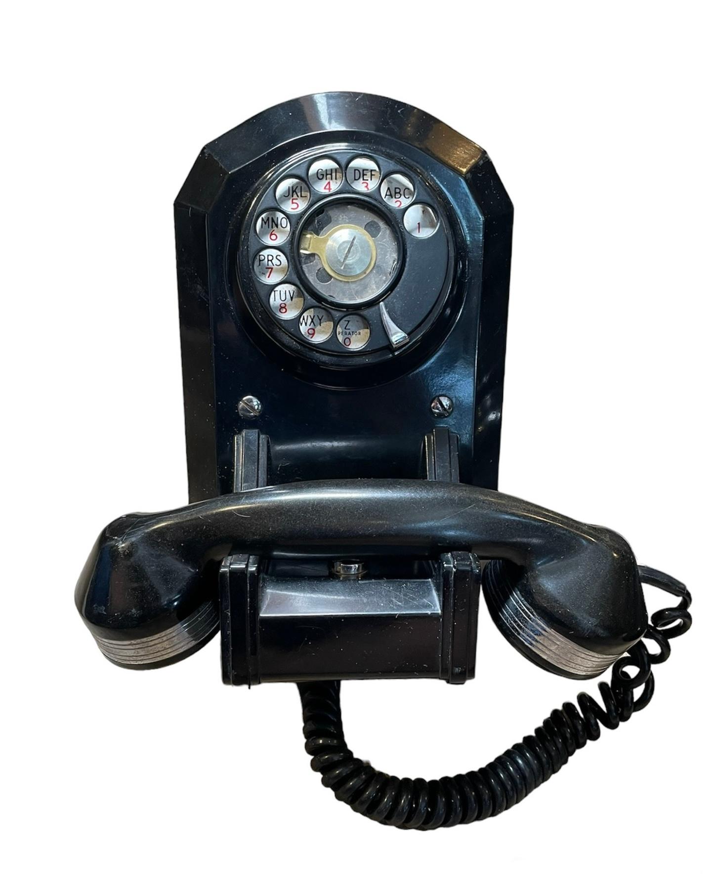 Wall Mounted L 5000 Rotary Bakelite Jukebox Telephone 1
