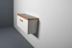 Wall Mounted 'Les Arcs’ Cabinet / Sideboard by Charlotte Perriand, France 1970s