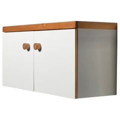 Mobile / credenza a muro 'Les Arcs' di Charlotte Perriand, Francia, anni '70