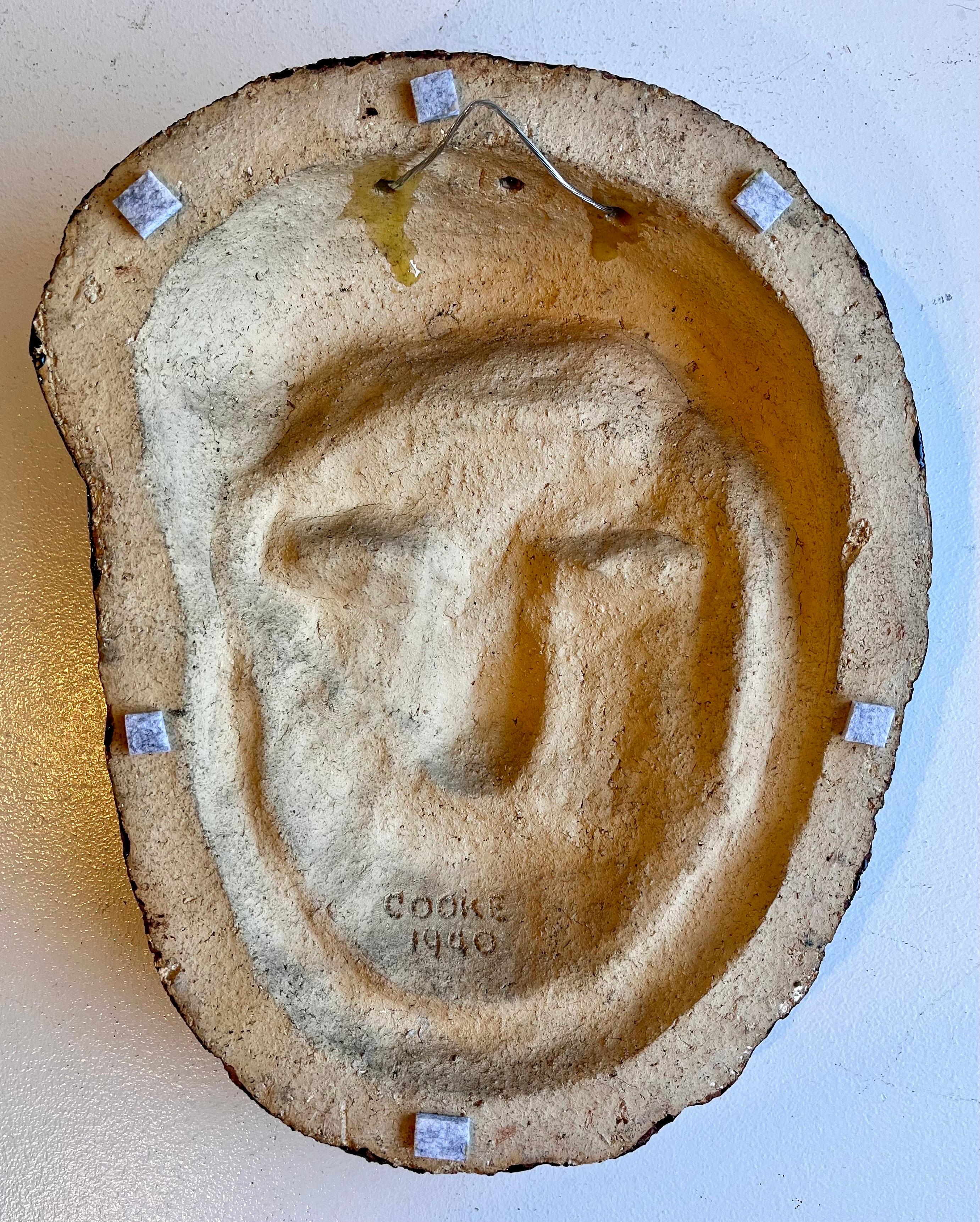 Sculpture murale en relief de style 