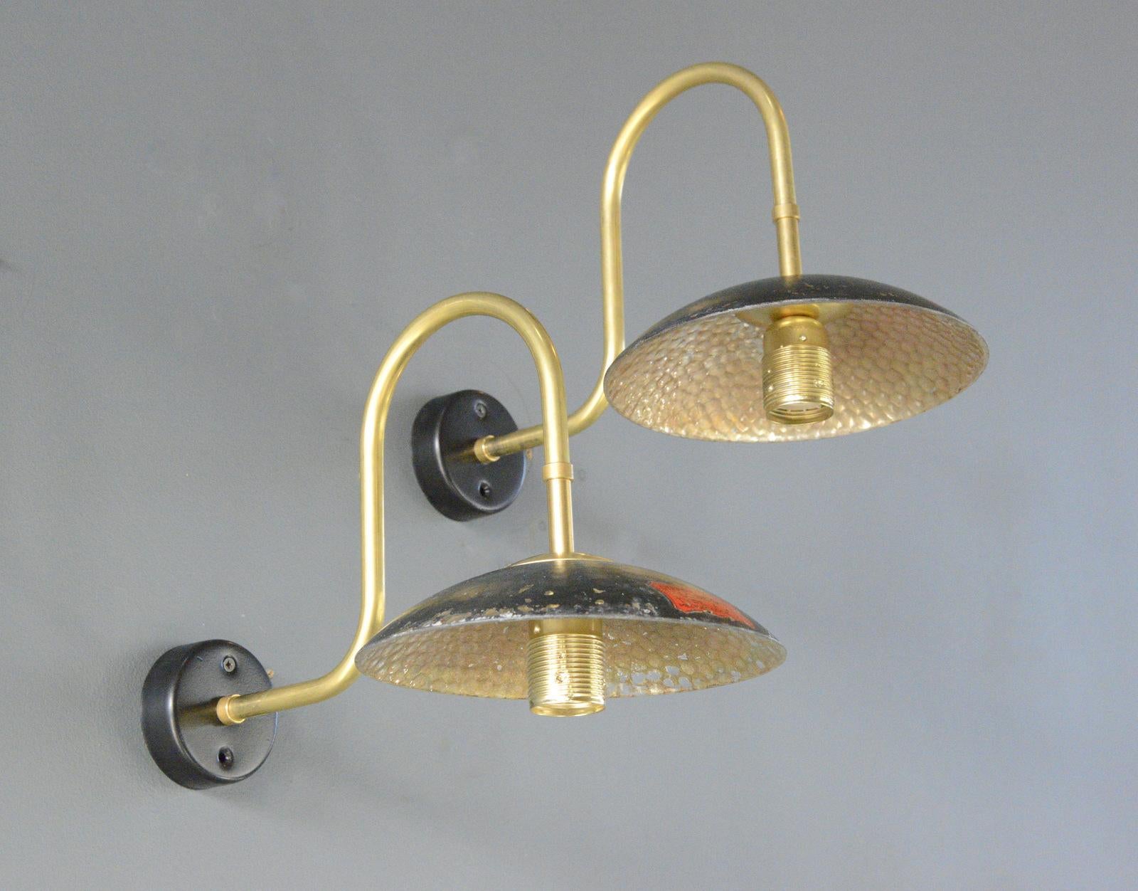 Lámparas de mercurio de pared de Strand London de la década de 1930 en venta 7