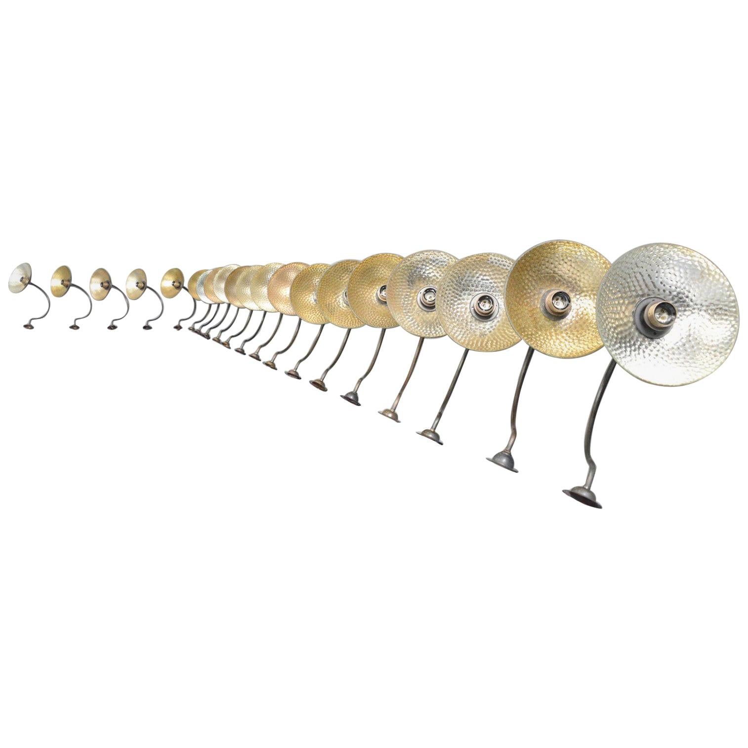 Wall Mounted Mercury Lights by Strand, London, circa 1930s