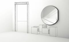 Wall-Mounted Mirror Minotti Italia Sunset