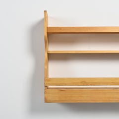 Wall mounted pine dresser, Les Arcs 1800, circa 1970
