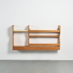 Wall mounted pine dresser, Les Arcs 1800, circa 1970